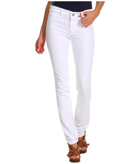 Cheap Mih Jeans Oslo Mid Rise Long Slim Leg In White White