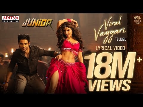 Viral Vayyari (Telugu) Lyrical Video | Junior Movie | Kireeti, Sreeleela | Radha Krishna | DSP