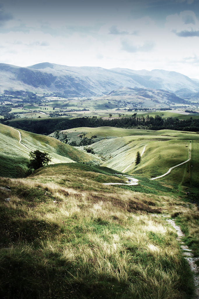 Skiddaw Foot Paths, England.