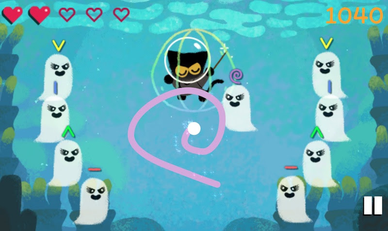 Google 年ハロウィーンは 海中でおばけ退治ゲーム Mifdesign Antenna