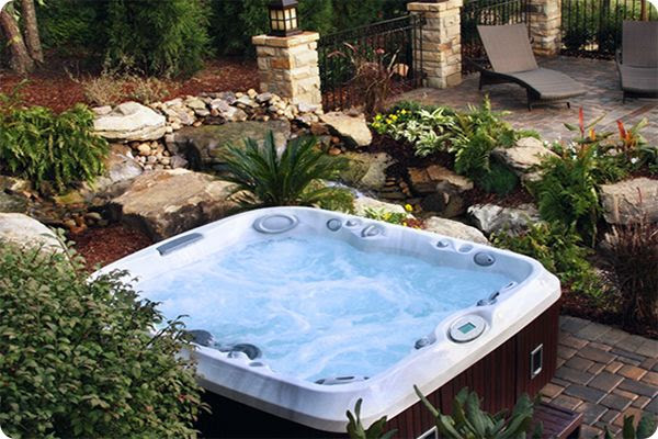 ... landscaping with hot tubs | blog-spa-and-hot-tub-landscaping-ideas