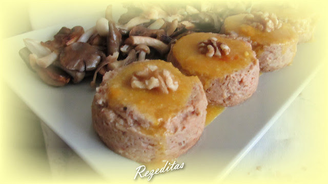 FALSO CHEESCAKE DE POLLO Y NARANJA