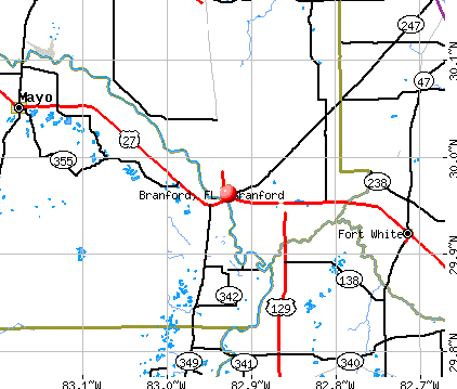 Branford, Florida (FL 32008) profile: population, maps, real 