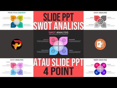 Cara Membuat PPT Analisis SWOT yang Menarik | PPT Creative