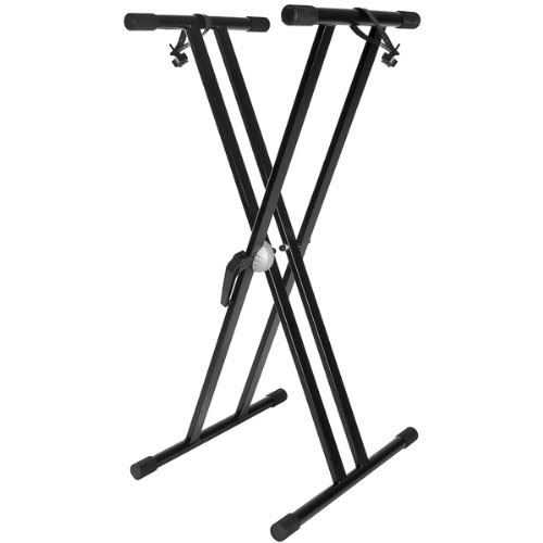  Tiger KYS16-BK Support pour Clavier avec Sangle de Sécurisation Noir