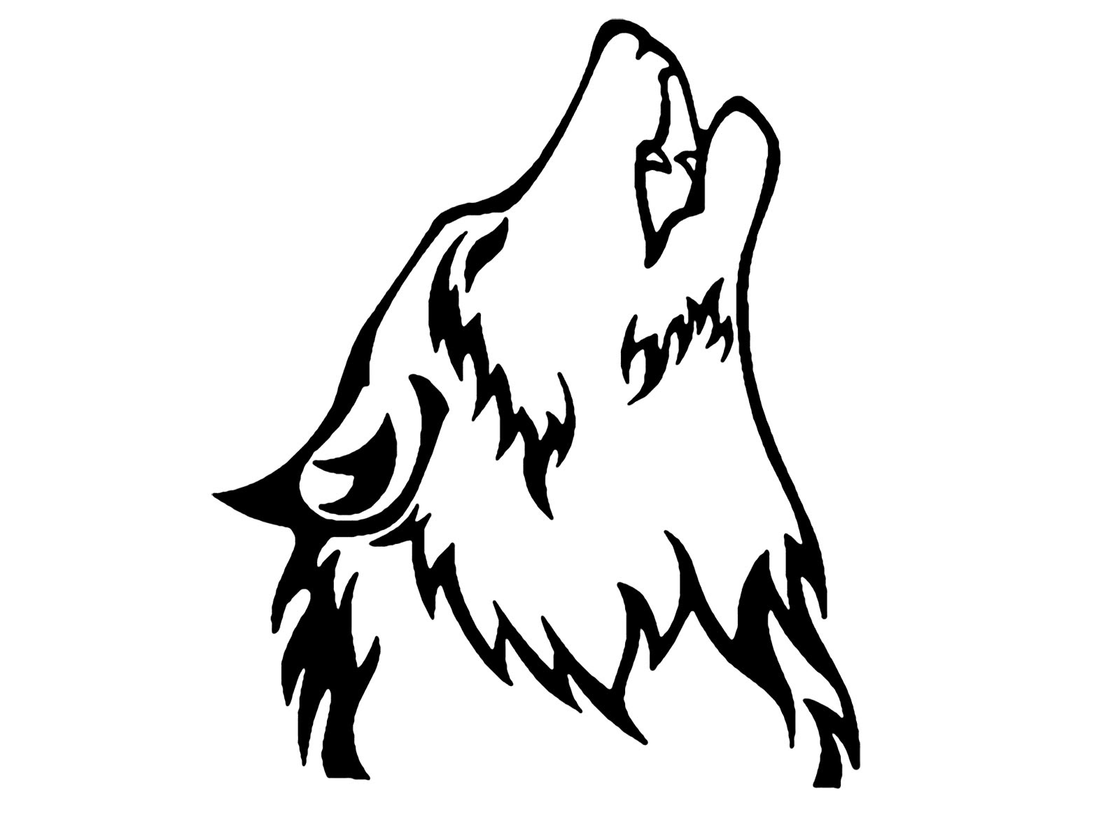 Download Free Howling Wolf, Download Free Clip Art, Free Clip Art ...