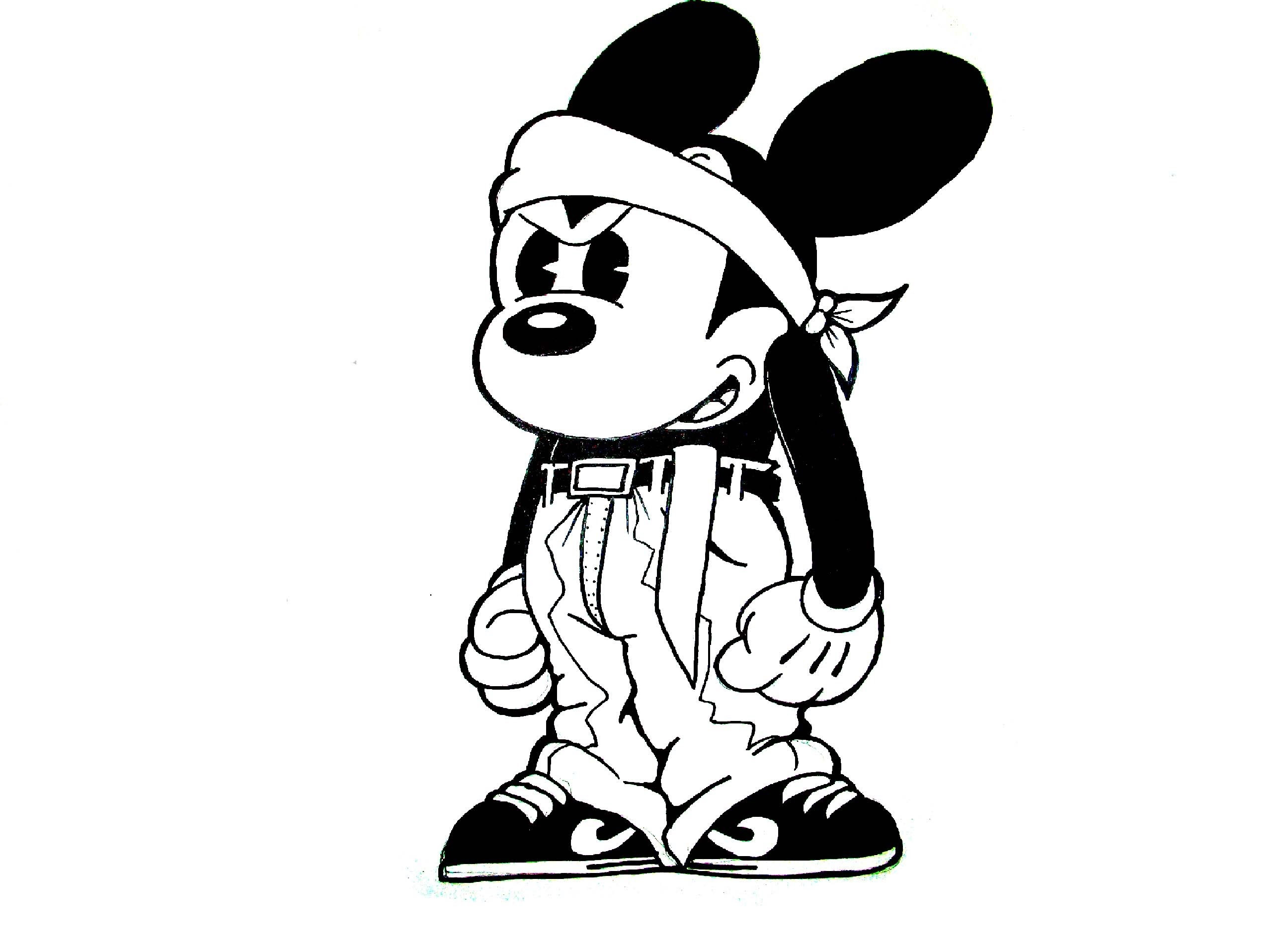 Mickey Mouse Cartoon Characters Drawing Drawing Ideas Collection