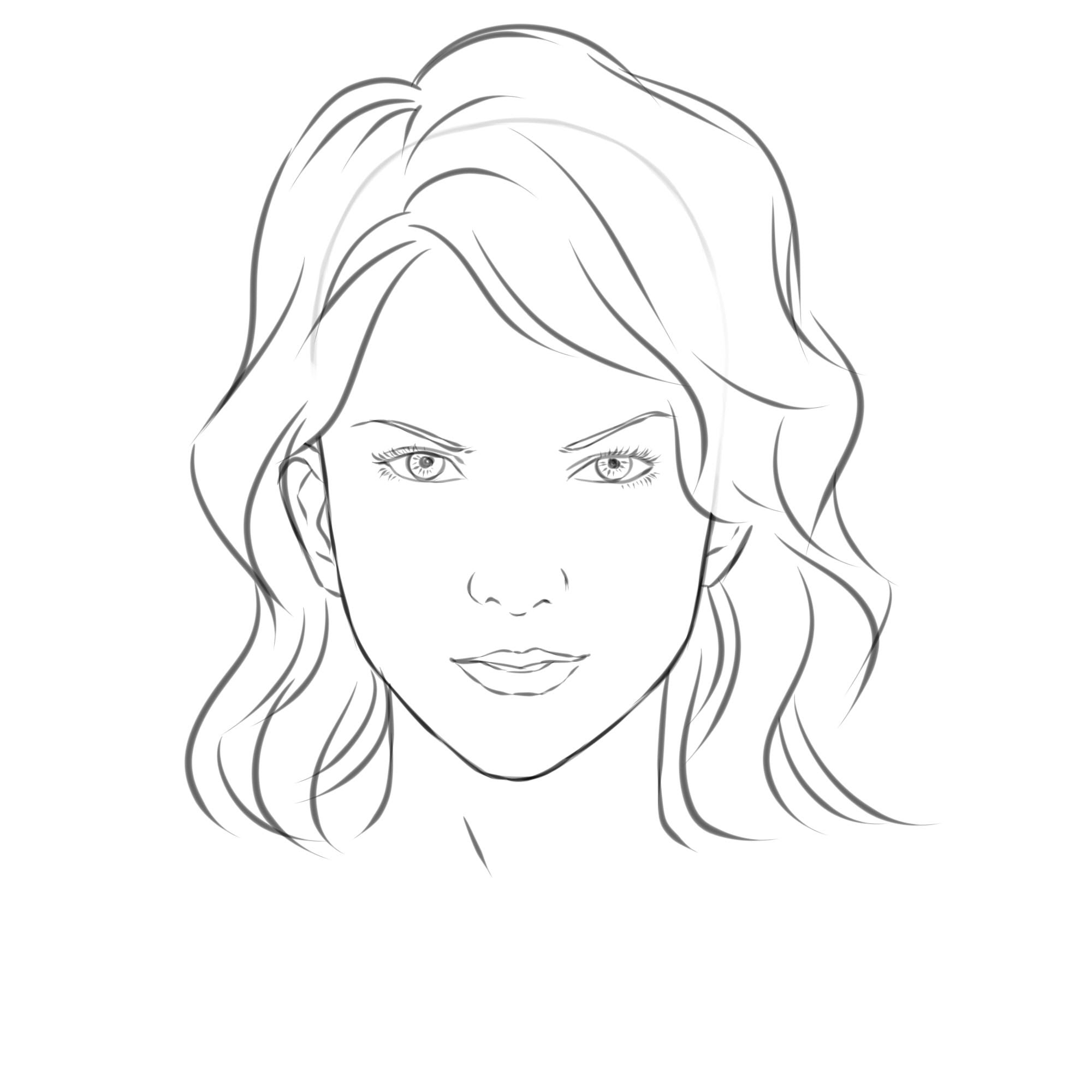 How to Draw a Girl's Face: 8 Steps (with Pictures) - wikiHow