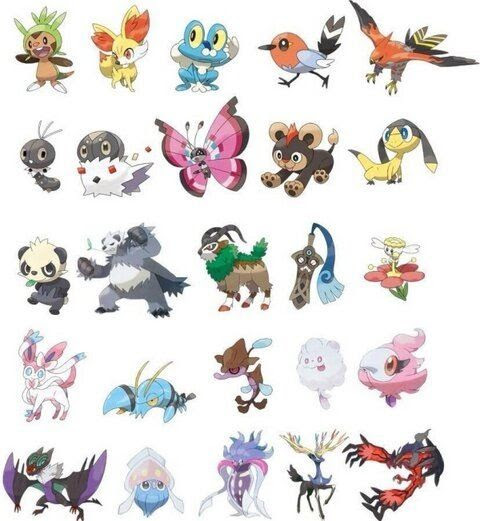Xy ｘｙの新ポケモンって69種類しかないの ポケ速xy2chまとめ
