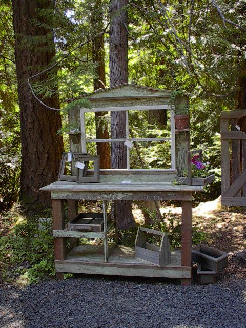 Primitive Potting Bench
