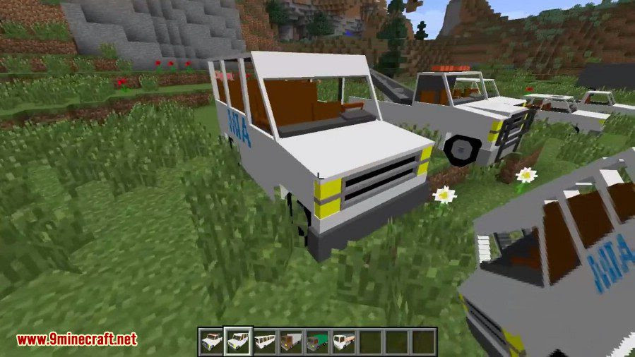 Vehicle Mod 1.8.9/1.7.10 (Cars, Trucks and more ...
