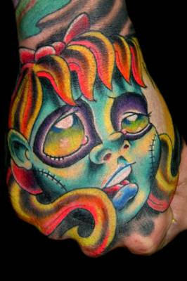 woman tattoo