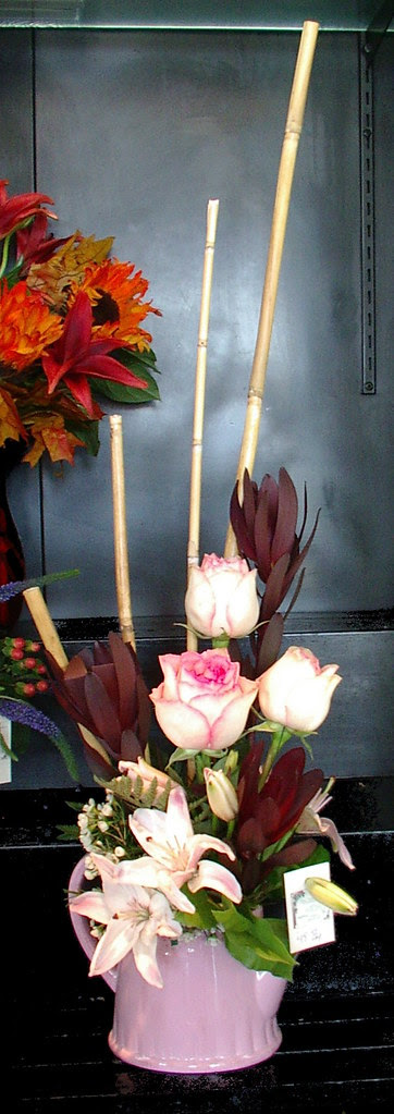 tea pot arrangement