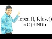 Viral File Management fopen and fclose in C HINDI , paling hot!