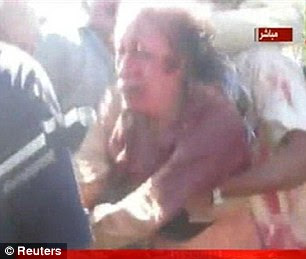 Pleading: Muammar Gaddafi was killed today