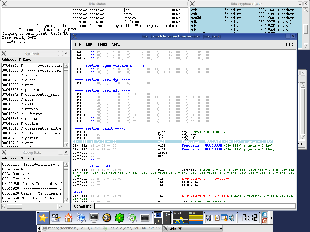 Interactive Disassembler