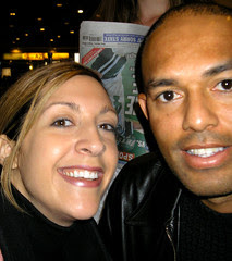 Lisa and Mariano-Yankees!