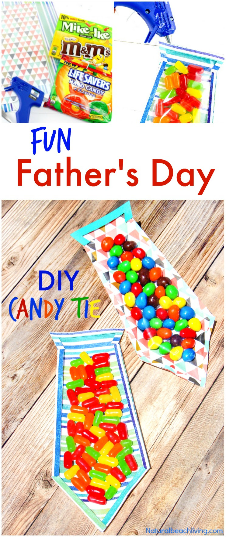 Download The Best DIY Father's Day Card - Father's Day Candy Tie ...