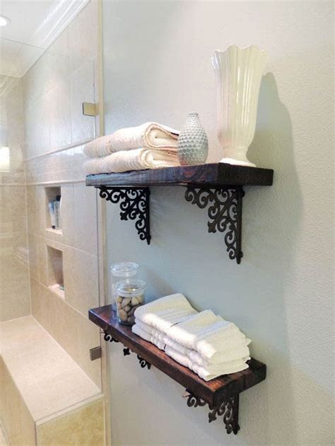 Are you always stuck waiting for your partner to get out of the shower so you can use it? 30 Brilliant DIY Bathroom Storage Ideas | Architecture