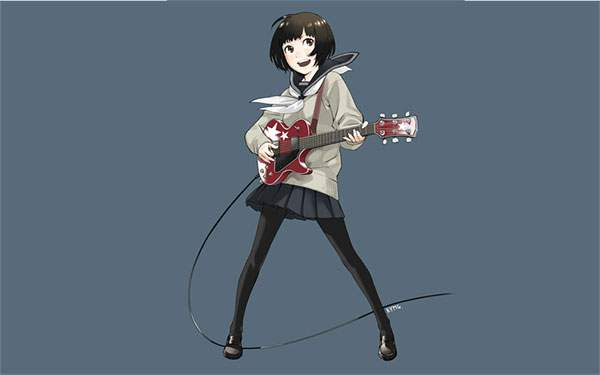 驚くばかりおしゃれ イラスト エレキ ギター 動物ゾーン