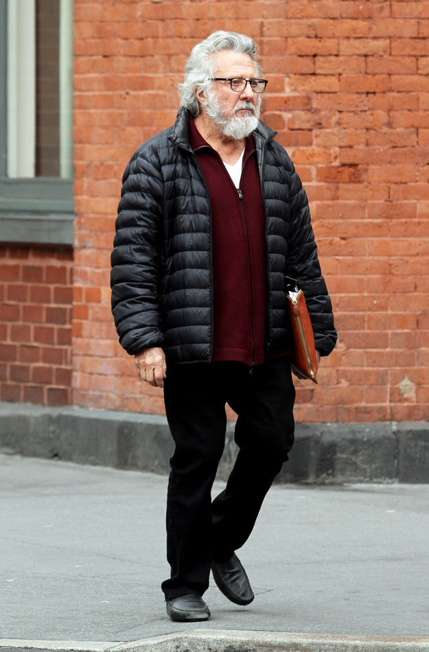 If you saw this man walking around the streets of Soho in New York City this past weekend you might have thought to yourself, "Hey, cool! I just saw Wolf Blizter."