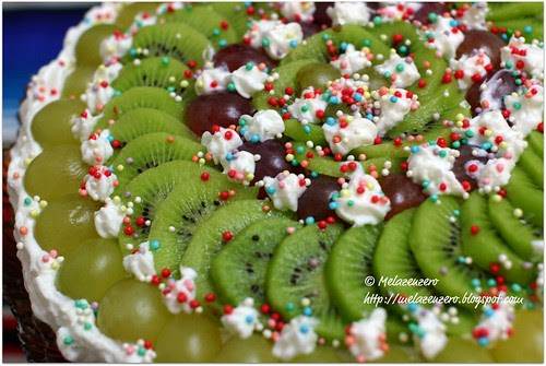 torta paradiso con panna e frutta