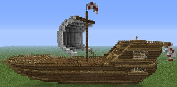 How to Build a Ship in Minecraft Minecraft Amino