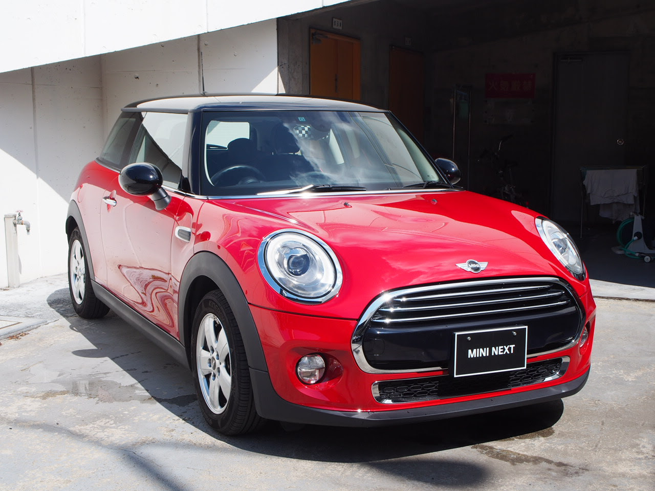 赤のｍｉｎｉがやってきた Mini宝塚 Mini神戸東灘 Mini Next尼崎のブログ