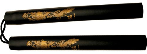 Black Dragon Foam Padded Nunchaku