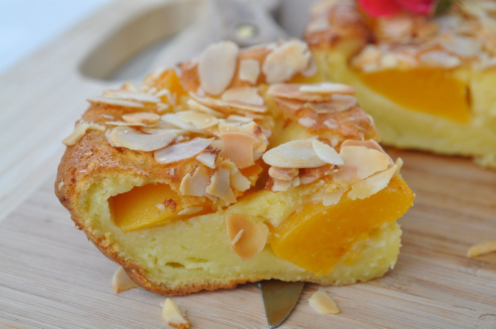 Clafoutis Aux Peches Blog Cuisine Avec Du Chocolat Ou Thermomix Mais Pas Que