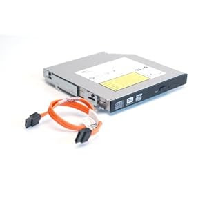 Dell Optiplex 760, 780 Small Form Factor (SFF) DVD/RW+CD/RW Slimline SATA Burner CD-R, CD-RW, DVD+R, DVD+RW, DVD-R, DVD-RW with Tray and FREE SATA Cable, Other Compatible Dell Systems: Optiplex 960, 980, 380, 580, 790 Small Form Factor (SFF) Systems