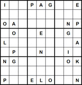 Mystery Godoku Puzzle for April 04, 2011