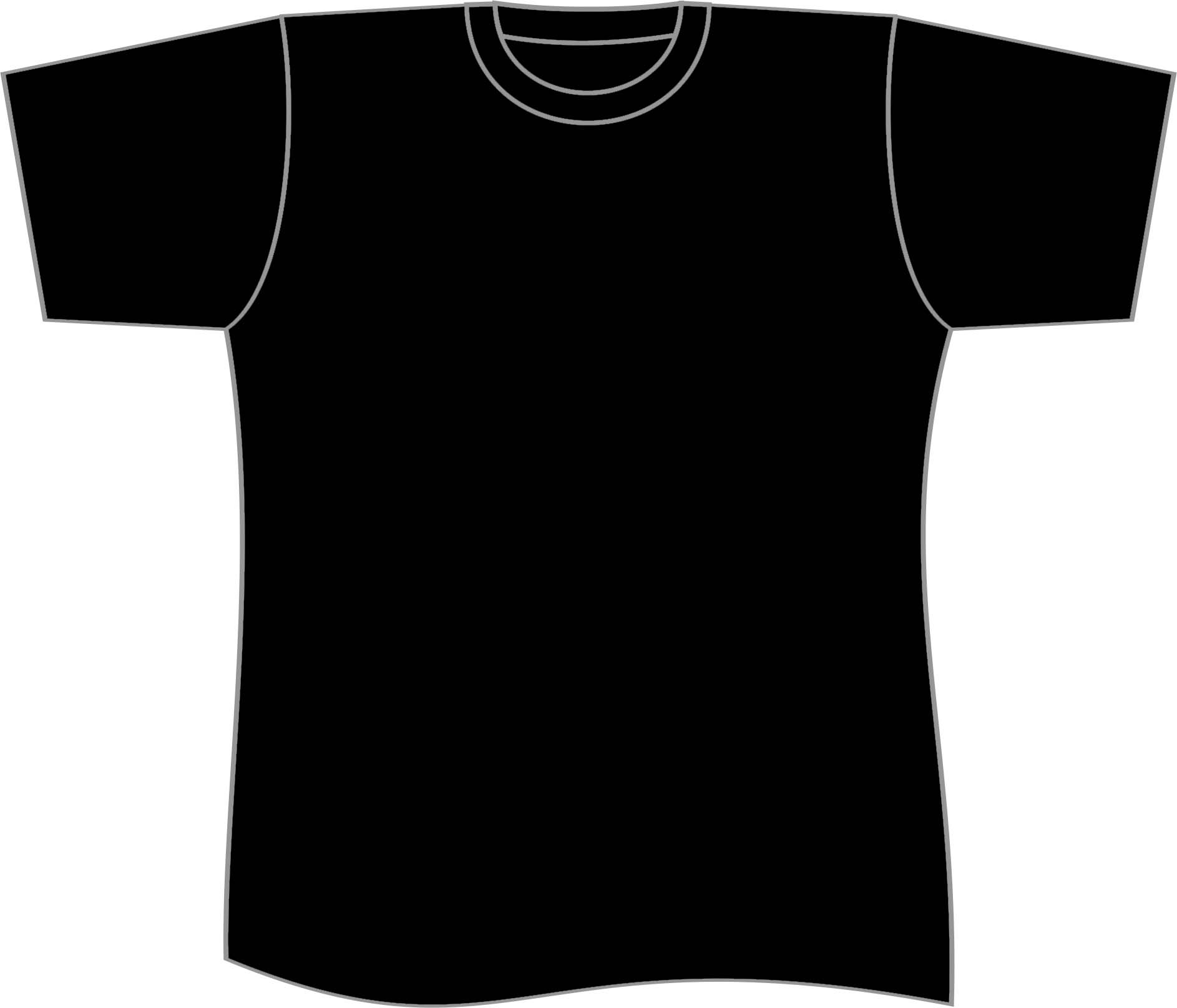 Download Black T Shirt Vector - ClipArt Best