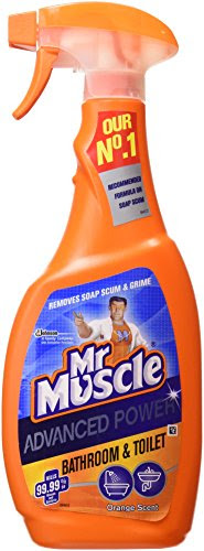 Mr Muscle Advanced Power Bathroom Cleaner 750 ml (Pack of 6)
