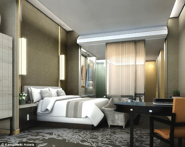 The cost of a room starts at £150 per night. Leisure facilities include an 18-hole golf course, a spa, and a gym