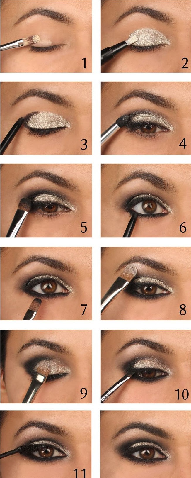 To smokey eye do a how