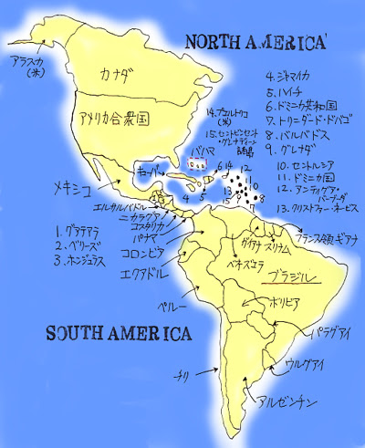アメリカの地図を手書きで描いて旅した気分に 紀行地図