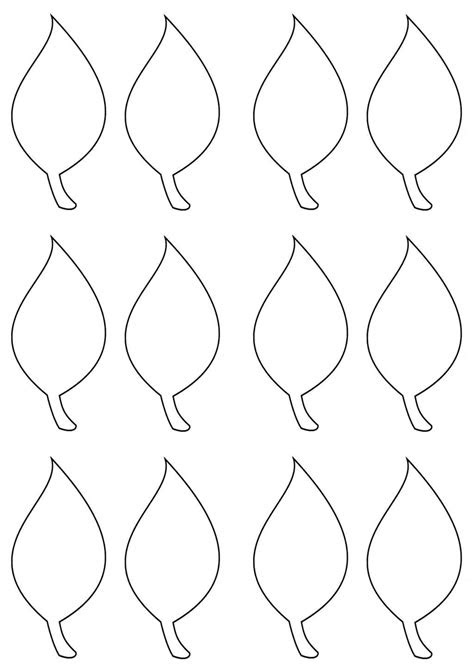  nice leaf cutouts printable farm animal coloring pages