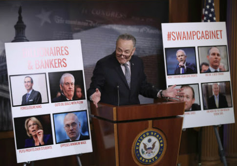 Senate Minority Leader Chuck Schumer (D., N.Y.) / AP