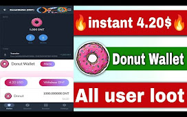 Claim $4 #USDT in #DNT Token by #DonutWallet #Airdrop