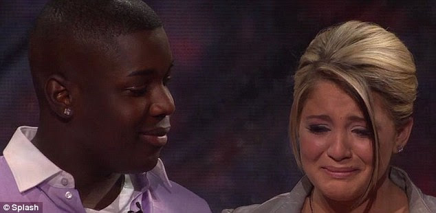 Bottom two: Lauren Alaina broke down in tears when she learned she could be facing the chop
