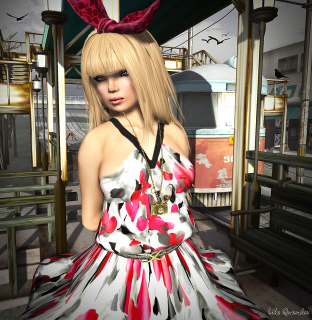 CHANTKARE CH1C - Soft Petals Dress & TRUTH June - macaroon