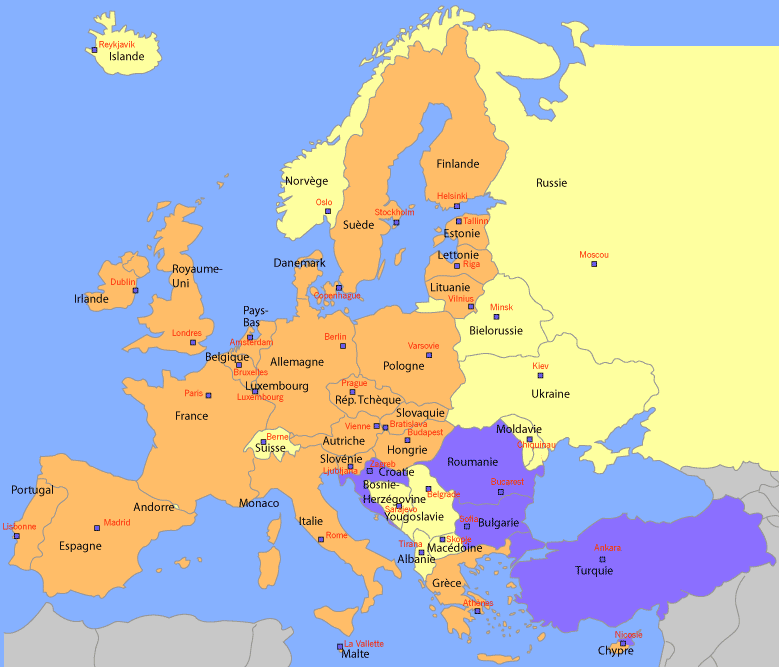 Carte De Leurope