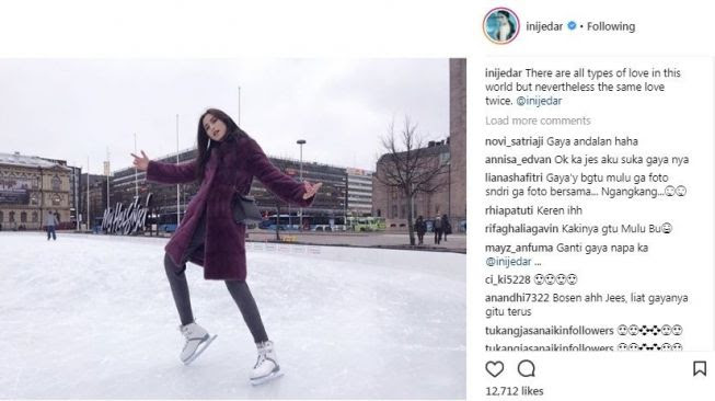Liburan seleb di luar negeri. [Instagram] 