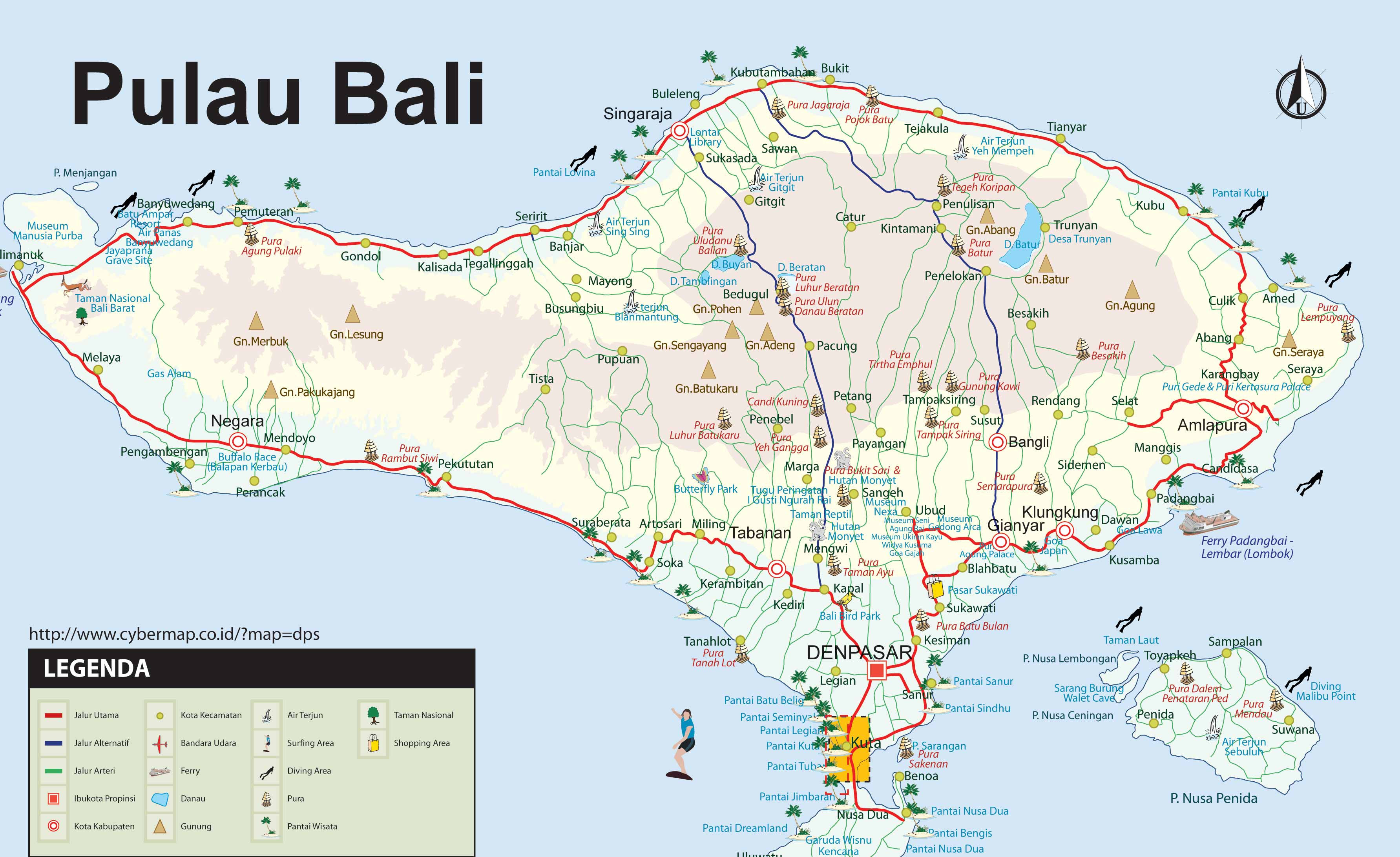 Cartes de Bali Balisolo Cartes de Bali Balisolo