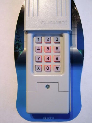 Clicker Garage Door Opener Keypad Universal Remote KLIK2U 387LM 53684 
