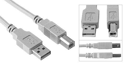 Copartner Usb A/m To Usb B/m Cable E119932 Awm 2725 80c 30v Vw-1 28awg Ll84201 Csa Type Awm I/iia 80