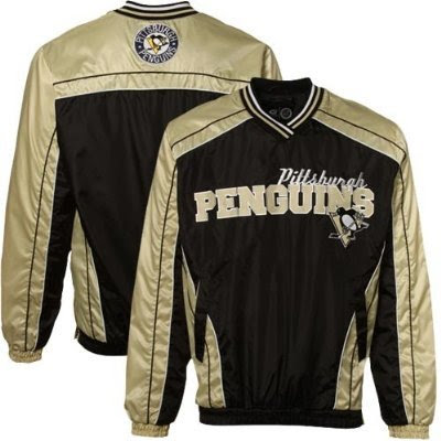 G-Iii Pittsburgh Penguins V-Neck Windbreaker