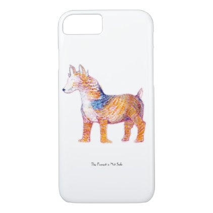 The Llama Dog 2.0 - Hybrid Creature in Watercolor iPhone 7 Case