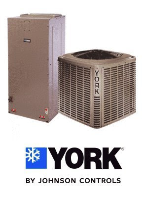 1.5 Ton 14.75 Seer York Air Conditioning System - YCJD18S41S1- AHE18B3XH21